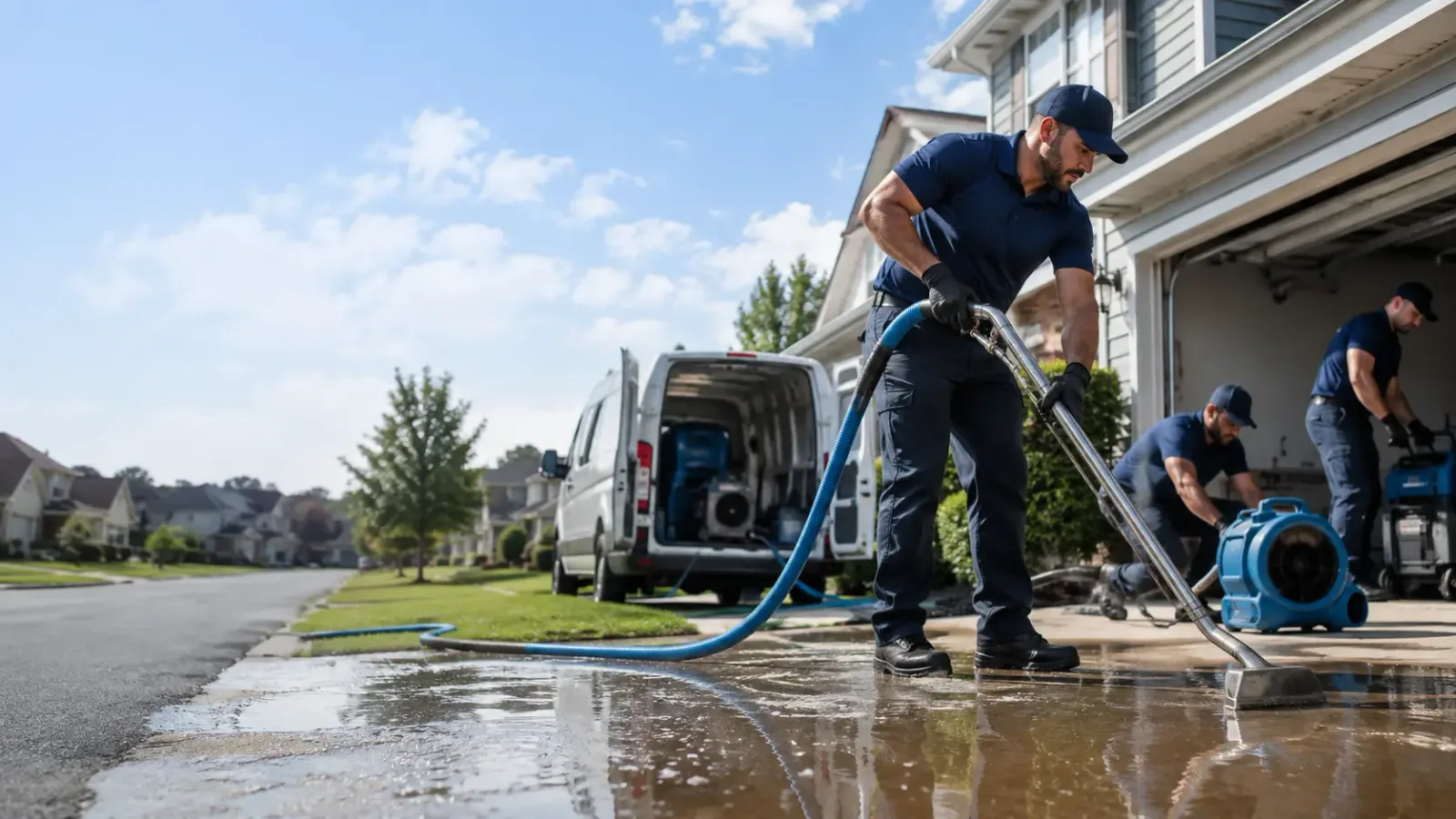 Flood Damage Restoration in Kenefic, OK